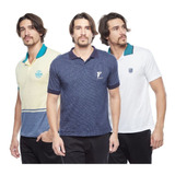 Kit 10 Camiseta Polo Masculina Lindas Estampas 