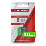 Kit 10 Cartão De Memória 8gb Microsd Ultra Veloz Masterdrive