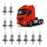 Kit 10 Lâmpadas Halógena H1 24v 70w Farol Caminhão Ônibus