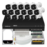 Kit 16 Cameras Intelbras