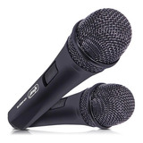 Kit 2 Microfone Dinamico