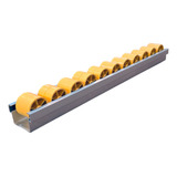  Kit 2 Peças De 1 Metro Trilho Roletado Flow Rack 45 Kg