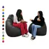 Kit 2 Puff Pera C/ Enchimento Conforto Gigante Lazer Eventos