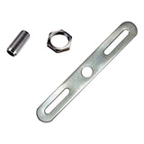  kit 20 Travessas 20 Niples 5cm 20 Porcas Sextavada M10