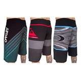 Kit 3 Bermudas Masculinas