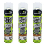 Kit 3 Borracha Líquida Impermeabilizante 400ml Rubber Spray
