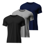 Kit 3 Camisetas Dry