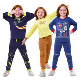 Kit 3 Pijamas Macio