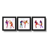 Kit 3 Quadros Artes