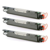 Kit 3 Toner Compativel Ce310 Ce312 Ce313 Cp1025