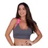 Kit 3 Top Fitness Neon Fashion Academia Nadador Frente Dupla