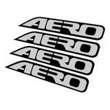 Kit 4 Adesivo Aero