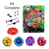 Kit 4 Beyblades Originais Rapidity Metal Completo + Brinde