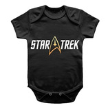 Kit 4 Body De Bebê Star Trek Jornada Nas Estrelas 
