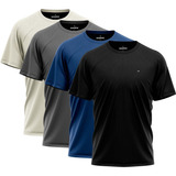 Kit 4 Camiseta Dry