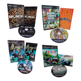 Kit 4 Jogos F106, Gta Sa, Black, Re4 Para Ps2