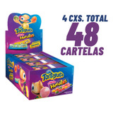 Kit 48x Cartelas Chiclete