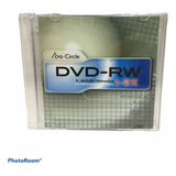 Kit 5 Dvd - Rw 1.4gb Regravável P/ Camera Filmadora