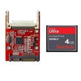 Kit Adaptador Conversor Sata + Cf Compact Flash Sandisk 4gb