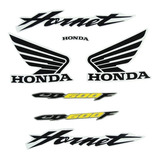 Kit Adesivo Jogo Faixas Moto Honda Hornet 2006 Amarela