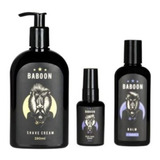 Kit Barba Perfeita Baboon - Shave Cream + Oleo + Balm