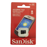 Kit C/15 Cartão De Memória 8gb Sandisk Com Adaptador