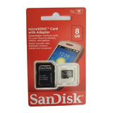 Kit Com 15 Cartão De Memória Sandisk Com Adaptador Sd 8gb