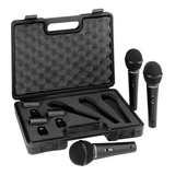 Kit Com 3 Microfones