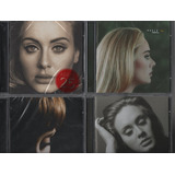 Kit Com 4 Cd´s De Adele - 19 - 21 - 25 E 30