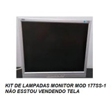 Kit De Lampadas Do Monitor Aoc Mod 177ss-1 Funcionando