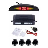  Kit De Sistema De Radar Automotivo Com 4 Sensores De