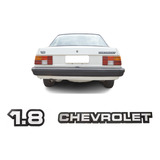Kit Emblema Chevrolet 1.8 Monza 82/90 Cinza