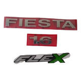Kit Emblema Letreiro Fiesta