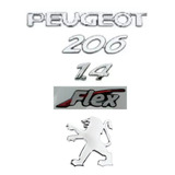 Kit Emblema Peugeot 206