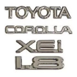 Kit Emblema Toyota corolla