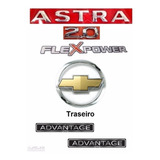 Kit Emblemas Astra 2