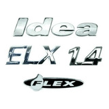 Kit Emblemas Idea Elx