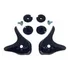 Kit Fixação Fixador Reparo Viseira Capacete Peels F21 2014