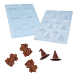 Kit Formas Chocolate Chapeu