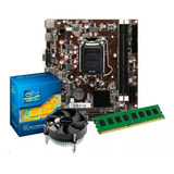 Kit Intel Core I5 2400 + Placa H61 + 4gb + Cooler Promoção