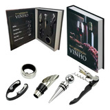 Kit Livro Vinho Luxo