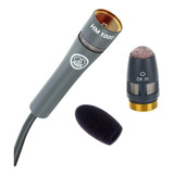Kit Microfone Coral Akg Hm-1000 Com Capsula Ck31 Hm-1000