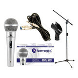 Kit Microfone Profissional Mdc201