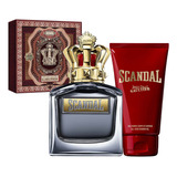 Kit Perfume Scandal Pour Homme De Jean Paul Gaultier 100ml E Shower Gel 75ml