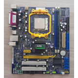 Kit Placa Mãe Amd A6vmx E Processador Athlon 64x2