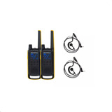 Kit Radio Comun. Motorola T470 Talkabout + Fone C/ptt Mt01