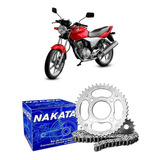 Kit Relação Transmissão Honda Titan 150 Sport 2005 A 2008