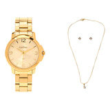 Kit Relogio Feminino Dia