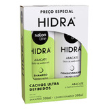 Kit Shampoo + Condicionador Hidra Salon Line Abacate 300ml