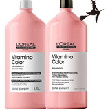 Kit Shampoo + Condicionador Vitamino Color ® Loreal 1500ml !
